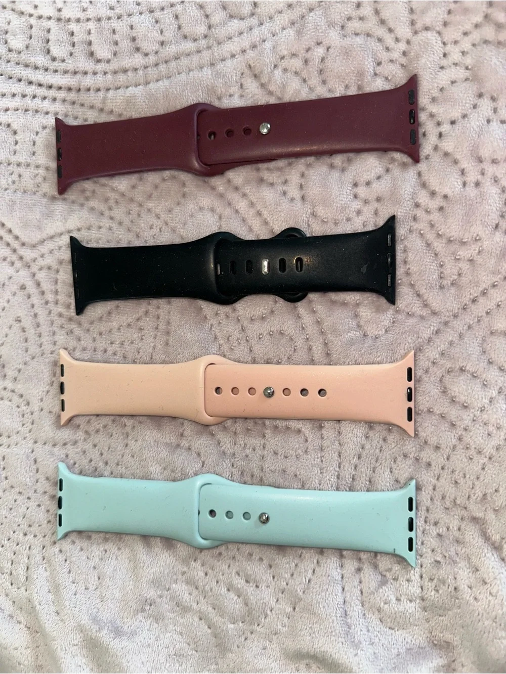 25 Apple Silicone Watch Bands , size 38/40